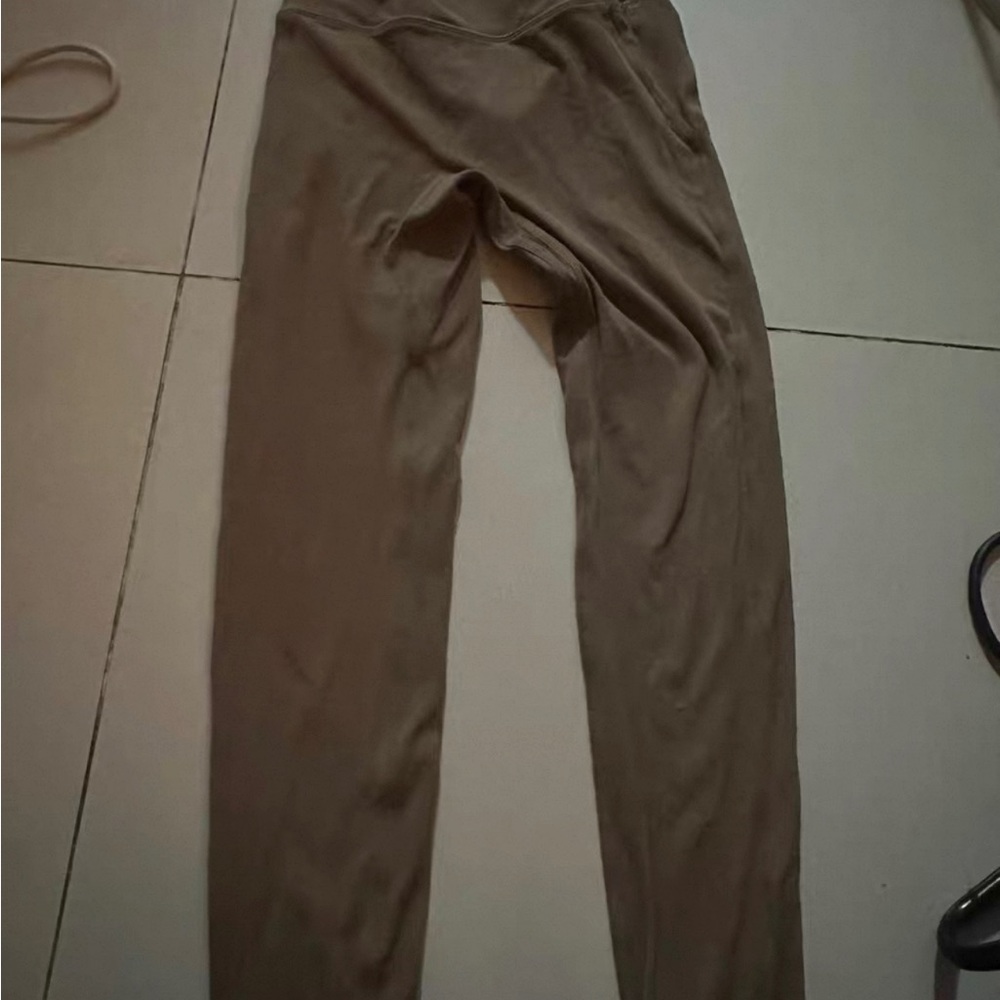 Slim Fit Brown Leggings